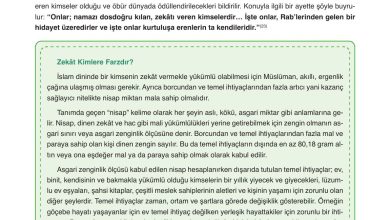 8. Sınıf Gezegen Yayınları Din Kültürü Ders Kitabı Sayfa 42 Cevapları