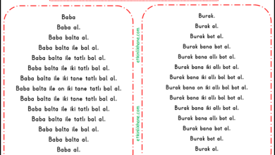 “B Sesi” Hızlı Okuma Metinleri