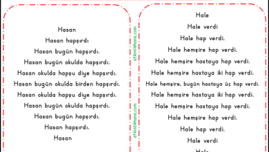 “H Sesi” Hızlı Okuma Metinleri