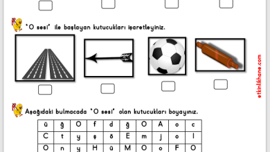 “O sesi” hissetme ve tanıma etkinlikleri