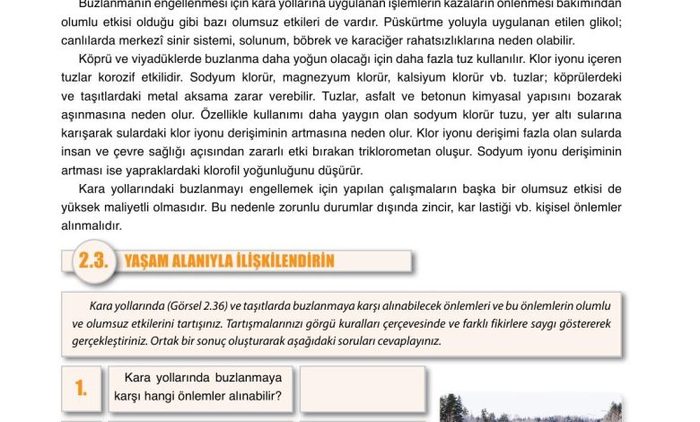 10. Sınıf Ata Yayıncılık Kimya Ders Kitabı Sayfa 109 Cevapları