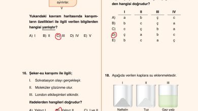 10. Sınıf Ata Yayıncılık Kimya Ders Kitabı Sayfa 132 Cevapları