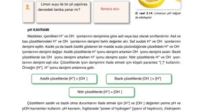 10. Sınıf Ata Yayıncılık Kimya Ders Kitabı Sayfa 140 Cevapları