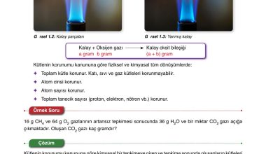 10. Sınıf Ata Yayıncılık Kimya Ders Kitabı Sayfa 17 Cevapları