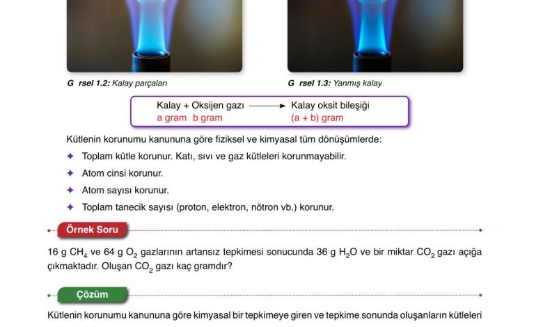 10. Sınıf Ata Yayıncılık Kimya Ders Kitabı Sayfa 17 Cevapları