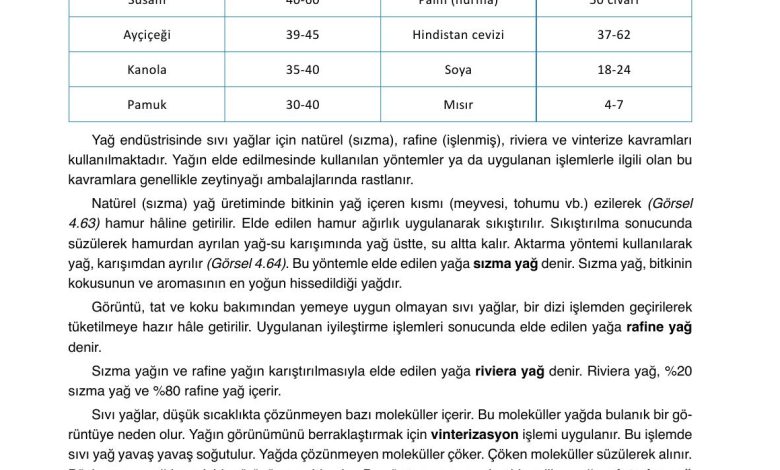 10. Sınıf Ata Yayıncılık Kimya Ders Kitabı Sayfa 191 Cevapları