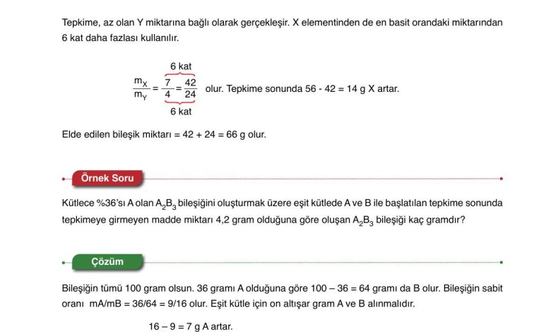 10. Sınıf Ata Yayıncılık Kimya Ders Kitabı Sayfa 20 Cevapları