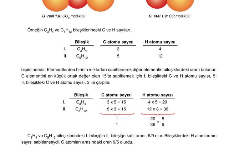 10. Sınıf Ata Yayıncılık Kimya Ders Kitabı Sayfa 25 Cevapları