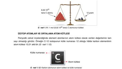 10. Sınıf Ata Yayıncılık Kimya Ders Kitabı Sayfa 34 Cevapları