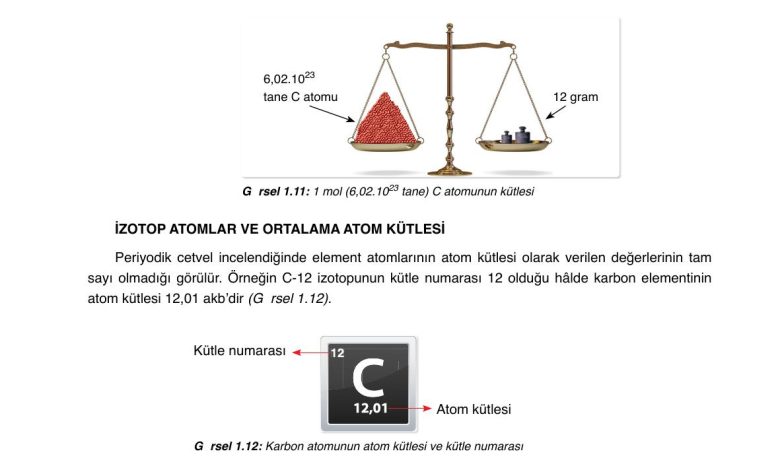 10. Sınıf Ata Yayıncılık Kimya Ders Kitabı Sayfa 34 Cevapları