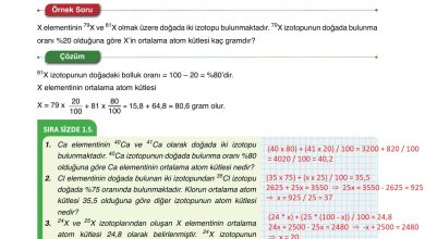 10. Sınıf Ata Yayıncılık Kimya Ders Kitabı Sayfa 35 Cevapları