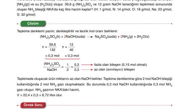 10. Sınıf Ata Yayıncılık Kimya Ders Kitabı Sayfa 65 Cevapları