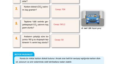 10. Sınıf Ata Yayıncılık Kimya Ders Kitabı Sayfa 72 Cevapları