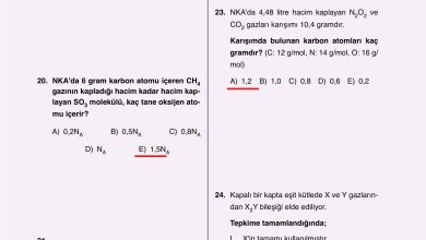 10. Sınıf Ata Yayıncılık Kimya Ders Kitabı Sayfa 85 Cevapları