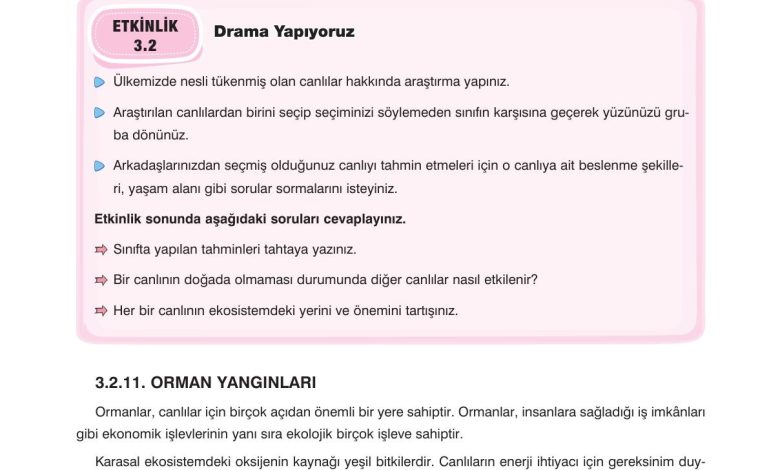 10. Sınıf Dörtel Yayıncılık Biyoloji Ders Kitabı Sayfa 141 Cevapları