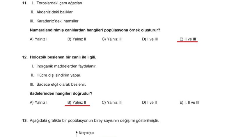 10. Sınıf Dörtel Yayıncılık Biyoloji Ders Kitabı Sayfa 179 Cevapları