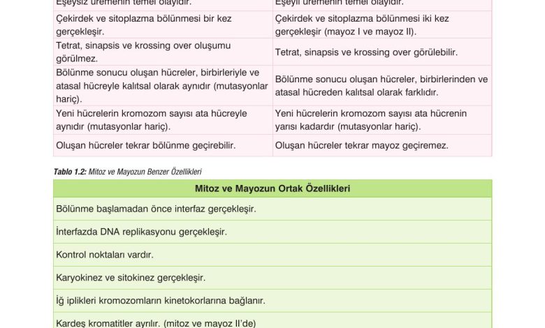 10. Sınıf Dörtel Yayıncılık Biyoloji Ders Kitabı Sayfa 49 Cevapları