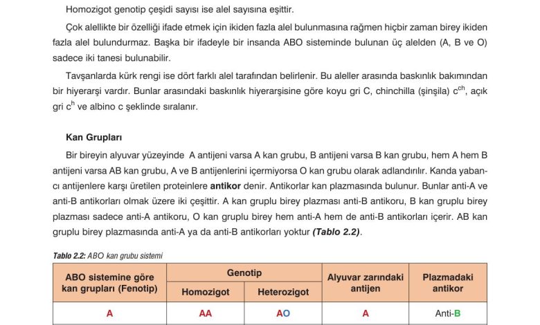 10. Sınıf Dörtel Yayıncılık Biyoloji Ders Kitabı Sayfa 77 Cevapları