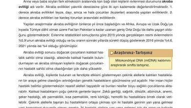 10. Sınıf Dörtel Yayıncılık Biyoloji Ders Kitabı Sayfa 87 Cevapları