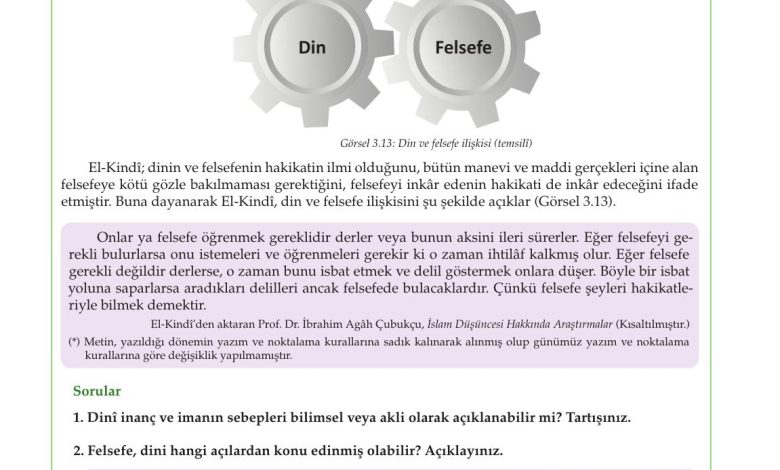 10. Sınıf Meb Yayınları Felsefe Ders Kitabı Sayfa 100 Cevapları