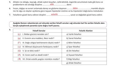 10. Sınıf Meb Yayınları Felsefe Ders Kitabı Sayfa 124 Cevapları