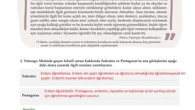 10. Sınıf Meb Yayınları Felsefe Ders Kitabı Sayfa 135 Cevapları