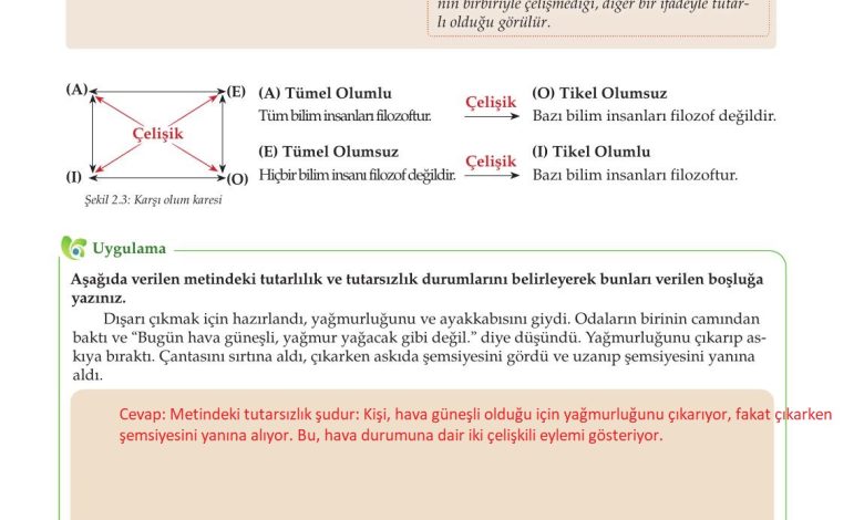 10. Sınıf Meb Yayınları Felsefe Ders Kitabı Sayfa 42 Cevapları