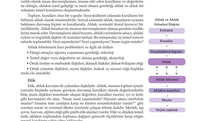 10. Sınıf Meb Yayınları Felsefe Ders Kitabı Sayfa 91 Cevapları