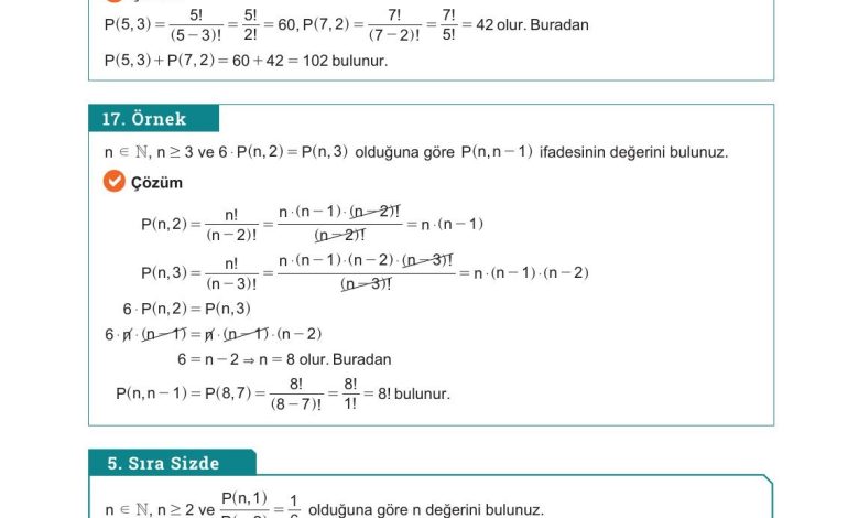 10. Sınıf Meb Yayınları Matematik Ders Kitabı Sayfa 24 Cevapları