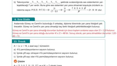 10. Sınıf Meb Yayınları Matematik Ders Kitabı Sayfa 27 Cevapları