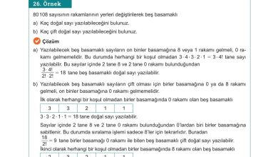 10. Sınıf Meb Yayınları Matematik Ders Kitabı Sayfa 30 Cevapları