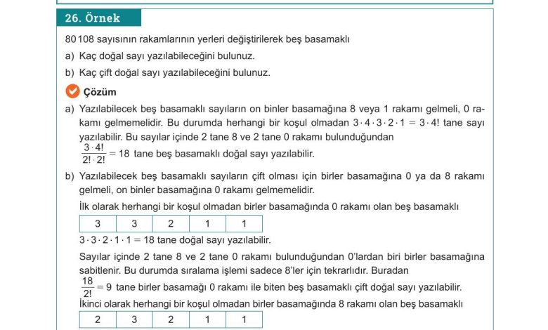 10. Sınıf Meb Yayınları Matematik Ders Kitabı Sayfa 30 Cevapları