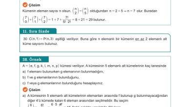 10. Sınıf Meb Yayınları Matematik Ders Kitabı Sayfa 39 Cevapları