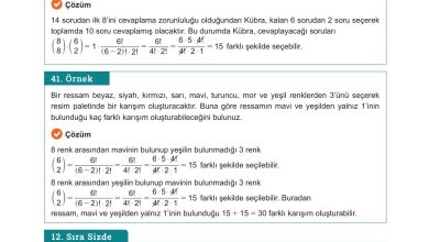 10. Sınıf Meb Yayınları Matematik Ders Kitabı Sayfa 40 Cevapları