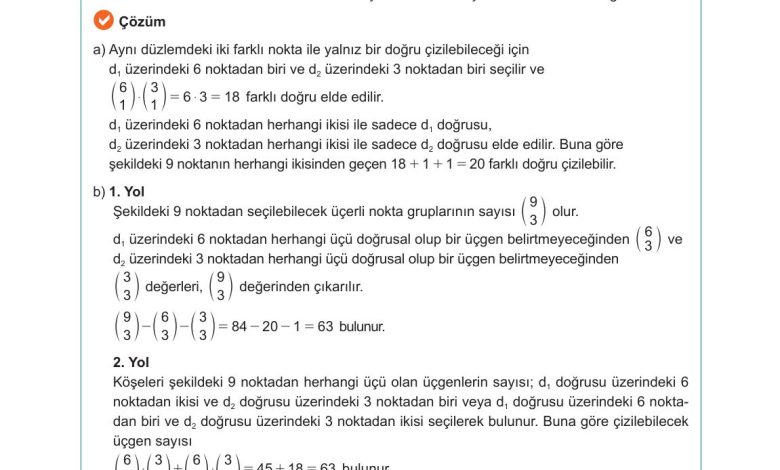 10. Sınıf Meb Yayınları Matematik Ders Kitabı Sayfa 43 Cevapları