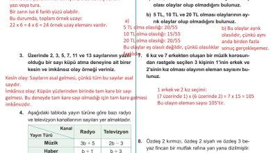 10. Sınıf Meb Yayınları Matematik Ders Kitabı Sayfa 64 Cevapları