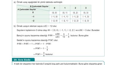 10. Sınıf Meb Yayınları Matematik Ders Kitabı Sayfa 69 Cevapları