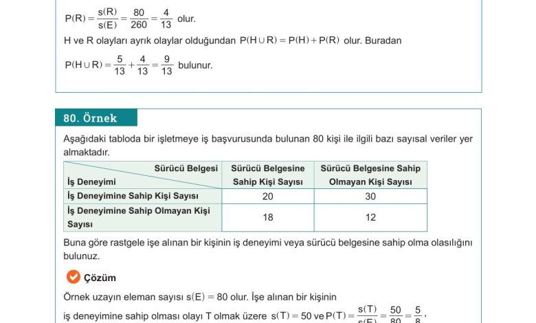 10. Sınıf Meb Yayınları Matematik Ders Kitabı Sayfa 70 Cevapları