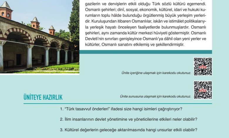 10. Sınıf Meb Yayınları Tarih Ders Kitabı Sayfa 103 Cevapları