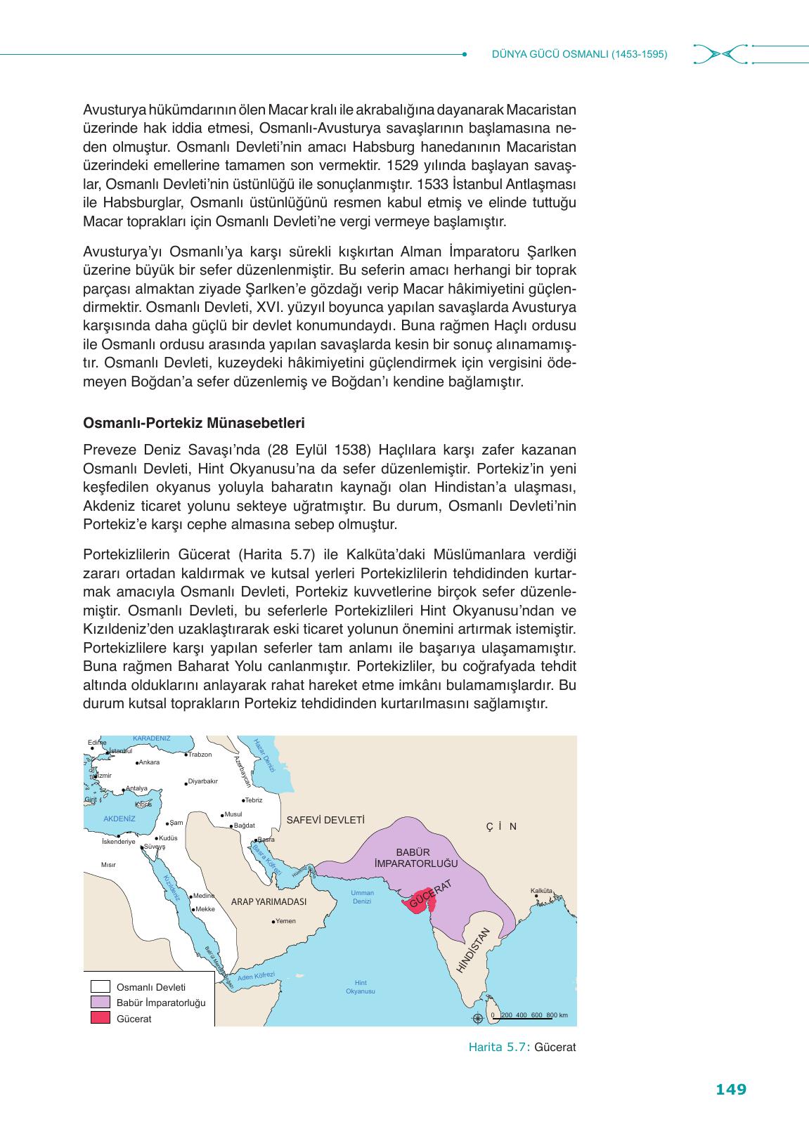 10. Sınıf Meb Yayınları Tarih Ders Kitabı Sayfa 149 Cevapları