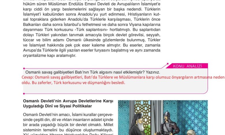 10. Sınıf Meb Yayınları Tarih Ders Kitabı Sayfa 151 Cevapları