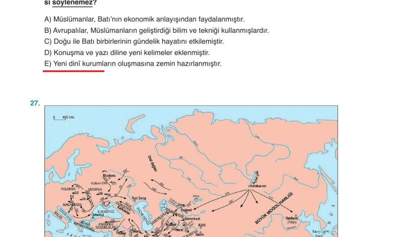 10. Sınıf Meb Yayınları Tarih Ders Kitabı Sayfa 46 Cevapları