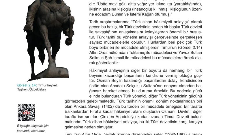 10. Sınıf Meb Yayınları Tarih Ders Kitabı Sayfa 72 Cevapları