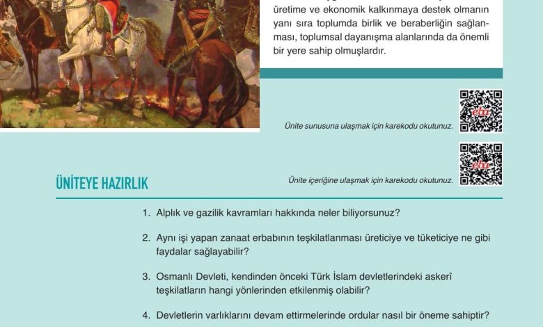 10. Sınıf Meb Yayınları Tarih Ders Kitabı Sayfa 85 Cevapları