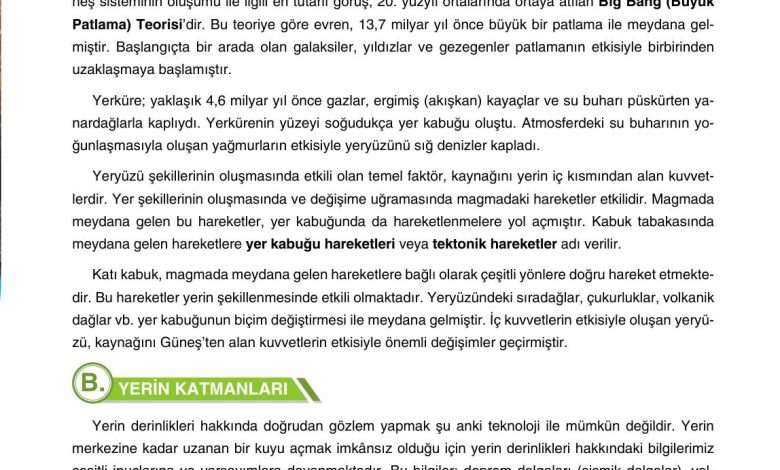 10. Sınıf Tutku Yayıncılık Coğrafya Ders Kitabı Sayfa 15 Cevapları