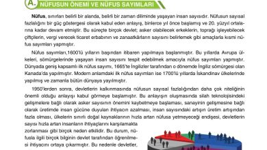 10. Sınıf Tutku Yayıncılık Coğrafya Ders Kitabı Sayfa 165 Cevapları