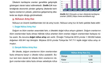 10. Sınıf Tutku Yayıncılık Coğrafya Ders Kitabı Sayfa 170 Cevapları