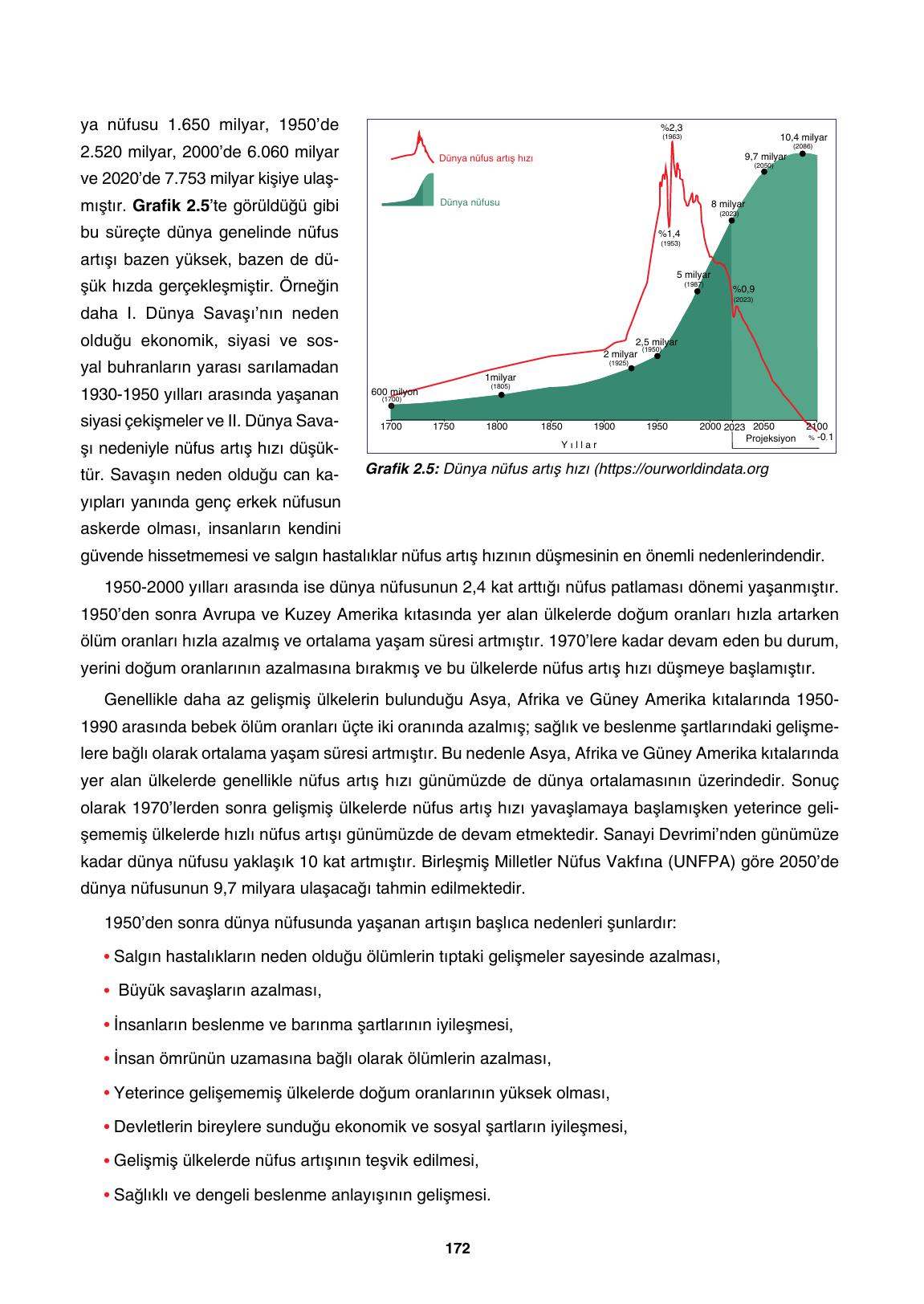 10. Sınıf Tutku Yayıncılık Coğrafya Ders Kitabı Sayfa 172 Cevapları