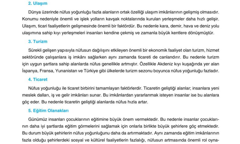 10. Sınıf Tutku Yayıncılık Coğrafya Ders Kitabı Sayfa 177 Cevapları