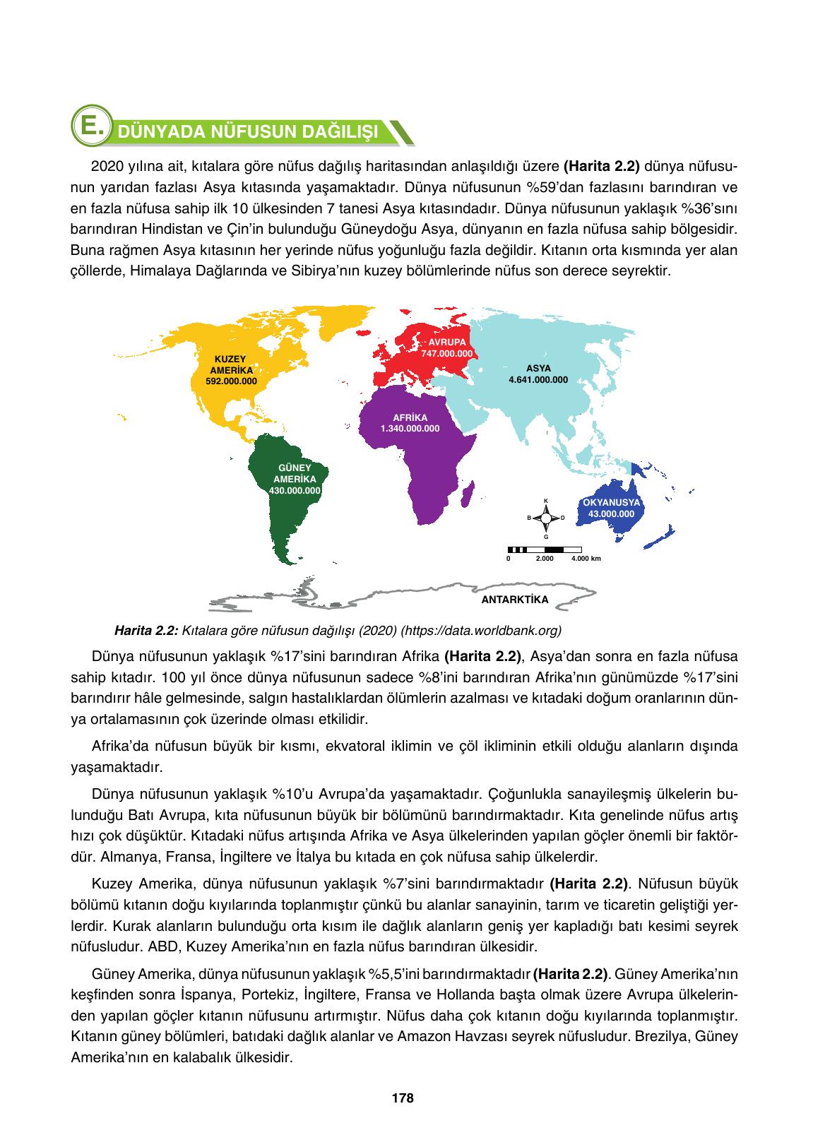 10. Sınıf Tutku Yayıncılık Coğrafya Ders Kitabı Sayfa 178 Cevapları